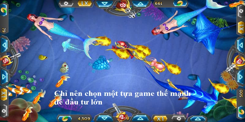 Có thể chọn trải nghiệm nhiều game nhưng chỉ nên chọn một trò để đầu tư sinh lời